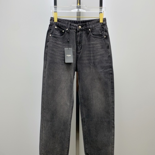 Replica Fendi Jeans For Men #1263151 $85.00 USD for Wholesale