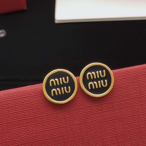 Wholesale MIU MIU Earrings For Women #1263155 $27.00 USD, Wholesale Quality Replica MIU MIU Earrings