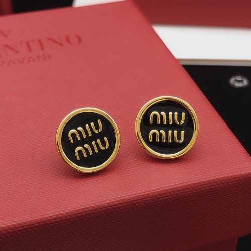 Replica MIU MIU Earrings For Women #1263155 $27.00 USD for Wholesale