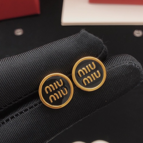 Replica MIU MIU Earrings For Women #1263155 $27.00 USD for Wholesale