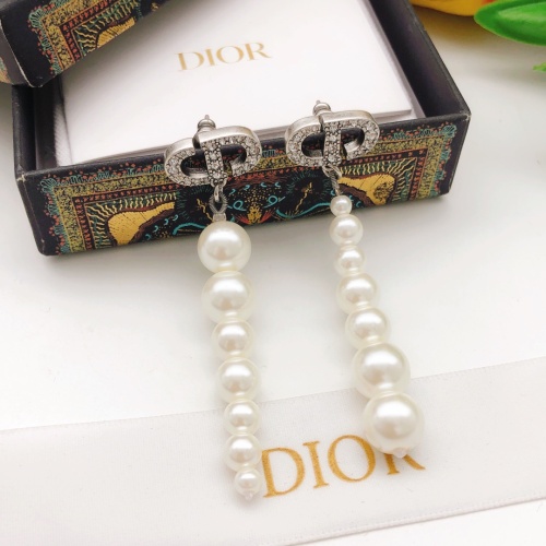 Replica Christian Dior Earrings For Women #1263159 $29.00 USD for Wholesale