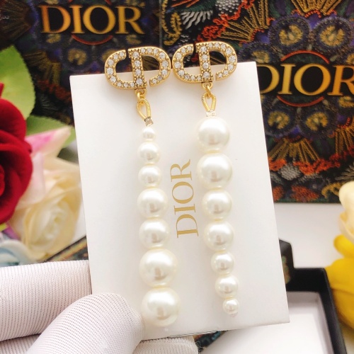 Wholesale Christian Dior Earrings For Women #1263160 $29.00 USD, Wholesale Quality Replica Christian Dior Earrings