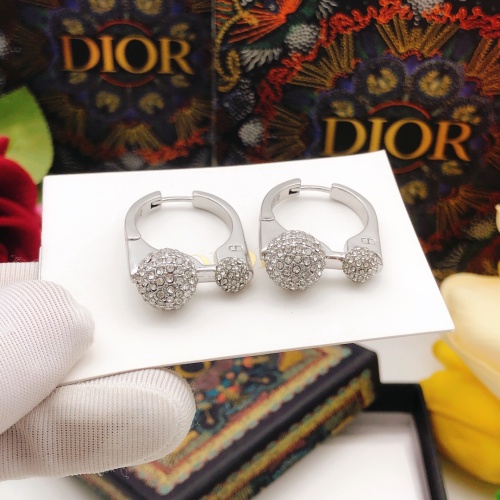 Replica Christian Dior Earrings For Women #1263161 $29.00 USD for Wholesale