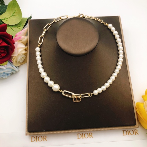 Replica Christian Dior Necklaces For Women #1263196 $34.00 USD for Wholesale