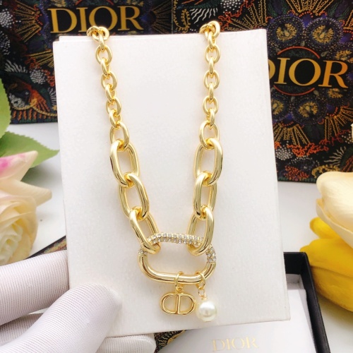 Replica Christian Dior Necklaces #1263197 $36.00 USD for Wholesale