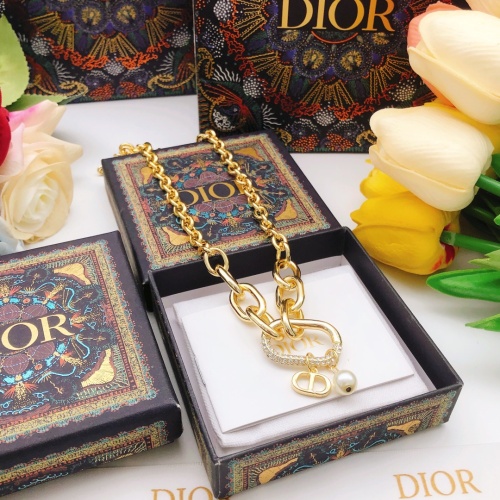 Replica Christian Dior Necklaces #1263197 $36.00 USD for Wholesale