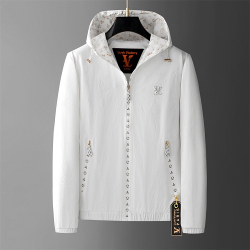 Wholesale Louis Vuitton LV Jackets Long Sleeved For Men #1263276 $72.00 USD, Wholesale Quality Replica Louis Vuitton LV Jackets