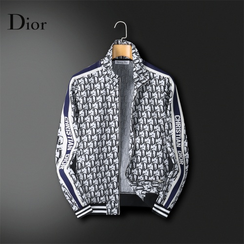 Replica Christian Dior Tracksuits Long Sleeved For Men #1263284 $85.00 USD for Wholesale