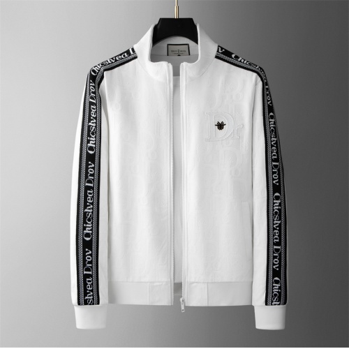 Replica Christian Dior Tracksuits Long Sleeved For Men #1263288 $88.00 USD for Wholesale