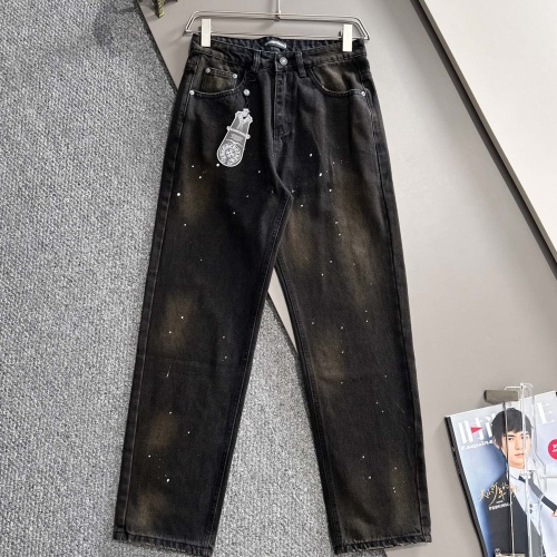 Wholesale Chrome Hearts Jeans For Men #1263300 $82.00 USD, Wholesale Quality Replica Chrome Hearts Jeans