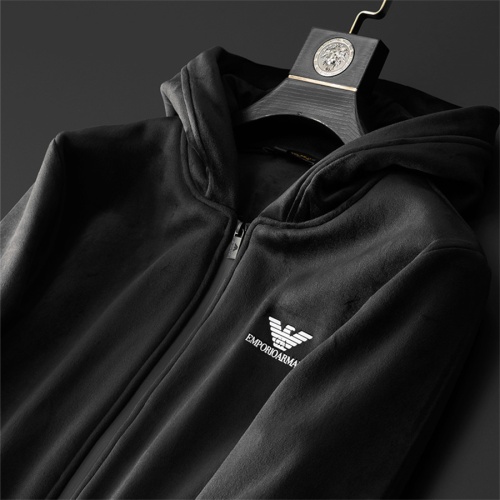 Replica Armani Tracksuits Long Sleeved For Men #1263305 $98.00 USD for Wholesale