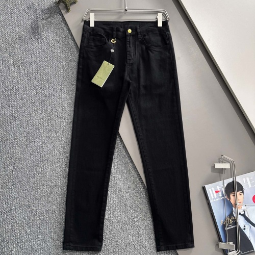 Wholesale Gucci Jeans For Men #1263312 $82.00 USD, Wholesale Quality Replica Gucci Jeans