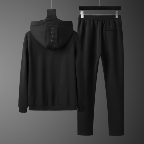 Replica Armani Tracksuits Long Sleeved For Men #1263319 $98.00 USD for Wholesale