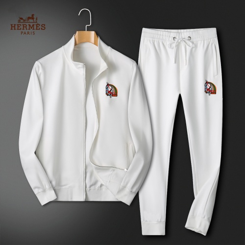 Wholesale Hermes Tracksuits Long Sleeved For Men #1263328 $80.00 USD, Wholesale Quality Replica Hermes Tracksuits