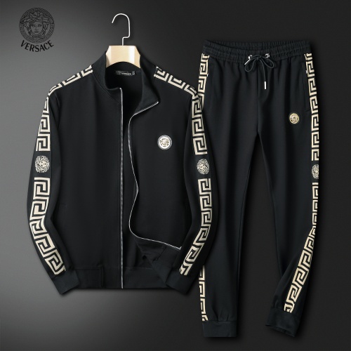 Wholesale Versace Tracksuits Long Sleeved For Men #1263331 $80.00 USD, Wholesale Quality Replica Versace Tracksuits