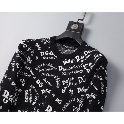 Replica Dolce & Gabbana D&G Sweaters Long Sleeved For Men #1263333 $45.00 USD for Wholesale