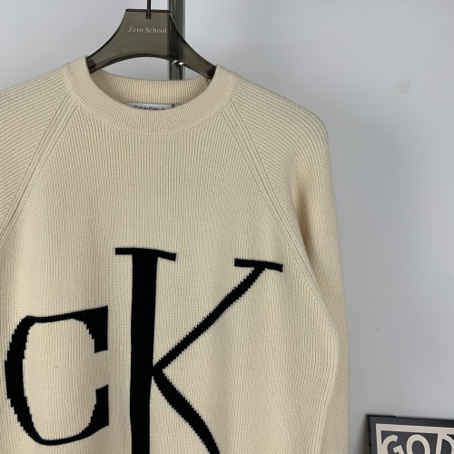 Replica Calvin Klein Sweaters Long Sleeved For Unisex #1263337 $52.00 USD for Wholesale