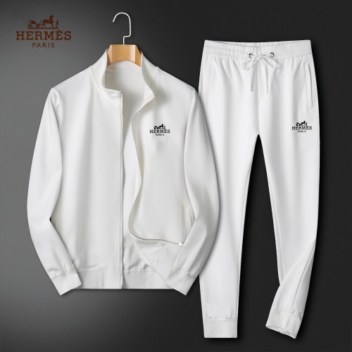 Wholesale Hermes Tracksuits Long Sleeved For Men #1263352 $80.00 USD, Wholesale Quality Replica Hermes Tracksuits