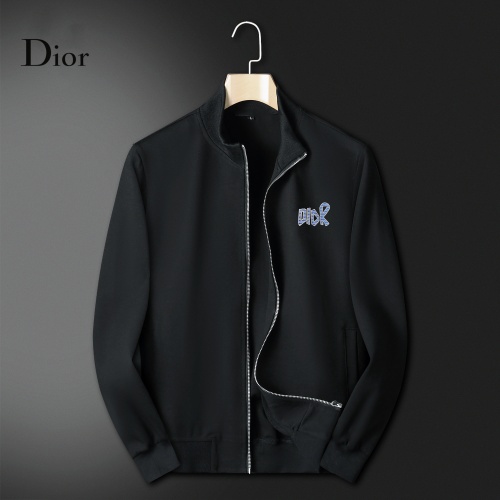 Replica Christian Dior Tracksuits Long Sleeved For Men #1263361 $80.00 USD for Wholesale