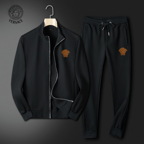 Wholesale Versace Tracksuits Long Sleeved For Men #1263368 $80.00 USD, Wholesale Quality Replica Versace Tracksuits