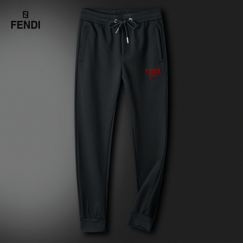 Replica Fendi Tracksuits Long Sleeved For Men #1263372 $80.00 USD for Wholesale