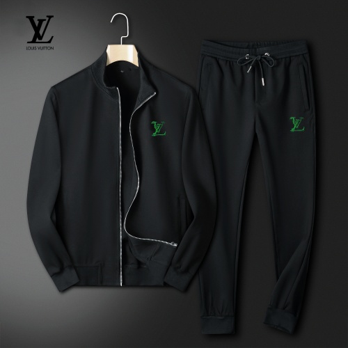 Wholesale Louis Vuitton LV Tracksuits Long Sleeved For Men #1263374 $80.00 USD, Wholesale Quality Replica Louis Vuitton LV Tracksuits