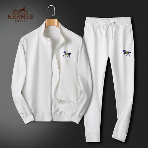 Wholesale Hermes Tracksuits Long Sleeved For Men #1263376 $80.00 USD, Wholesale Quality Replica Hermes Tracksuits