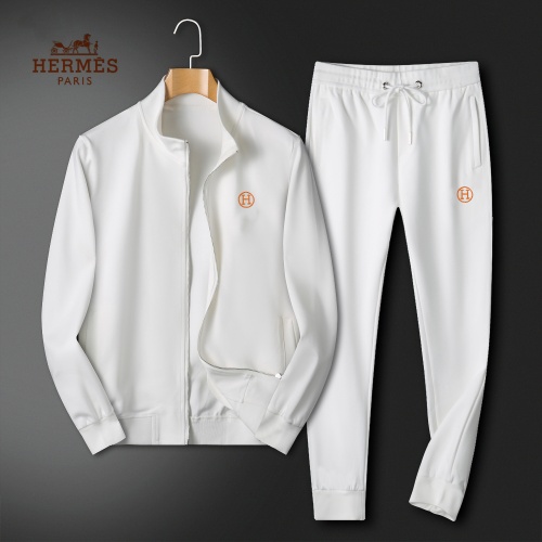 Wholesale Hermes Tracksuits Long Sleeved For Men #1263378 $80.00 USD, Wholesale Quality Replica Hermes Tracksuits