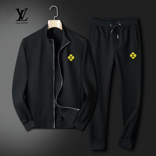 Wholesale Louis Vuitton LV Tracksuits Long Sleeved For Men #1263390 $80.00 USD, Wholesale Quality Replica Louis Vuitton LV Tracksuits