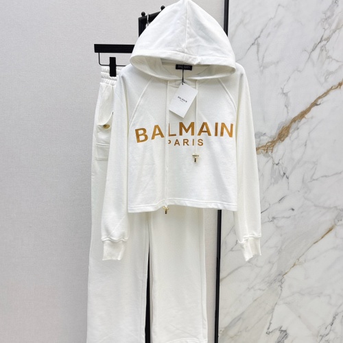 Wholesale Balmain Tracksuits Long Sleeved For Women #1263392 $108.00 USD, Wholesale Quality Replica Balmain Tracksuits