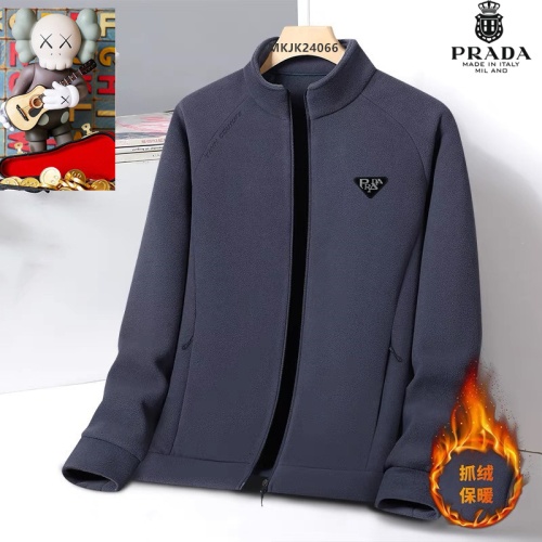 Wholesale Prada Jackets Long Sleeved For Men #1263439 $64.00 USD, Wholesale Quality Replica Prada Jackets