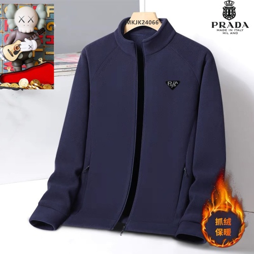 Wholesale Prada Jackets Long Sleeved For Men #1263441 $64.00 USD, Wholesale Quality Replica Prada Jackets