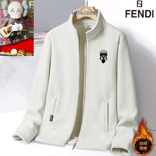 Wholesale Fendi Jackets Long Sleeved For Men #1263442 $64.00 USD, Wholesale Quality Replica Fendi Jackets