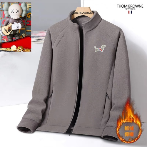 Wholesale Thom Browne Jackets Long Sleeved For Men #1263447 $64.00 USD, Wholesale Quality Replica Thom Browne Jackets