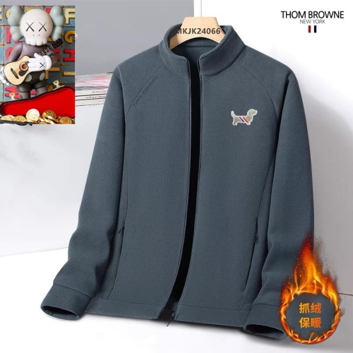 Wholesale Thom Browne Jackets Long Sleeved For Men #1263448 $64.00 USD, Wholesale Quality Replica Thom Browne Jackets