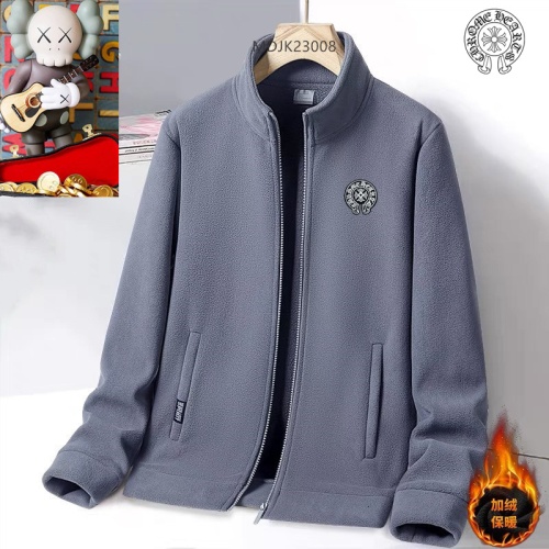 Wholesale Chrome Hearts Jackets Long Sleeved For Men #1263471 $64.00 USD, Wholesale Quality Replica Chrome Hearts Jackets