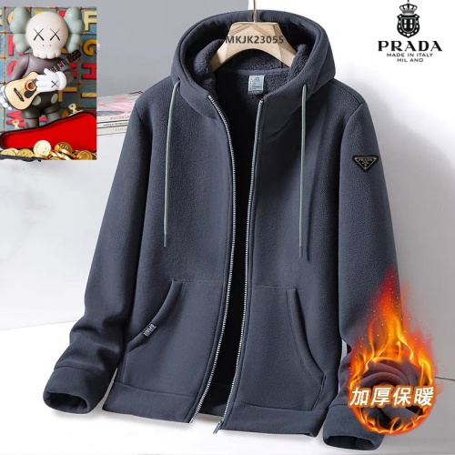 Wholesale Prada Jackets Long Sleeved For Men #1263501 $64.00 USD, Wholesale Quality Replica Prada Jackets