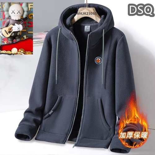 Wholesale Dsquared Jackets Long Sleeved For Men #1263508 $64.00 USD, Wholesale Quality Replica Dsquared Jackets