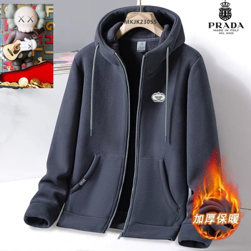 Wholesale Prada Jackets Long Sleeved For Men #1263523 $64.00 USD, Wholesale Quality Replica Prada Jackets