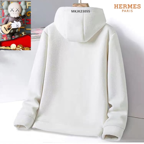 Replica Hermes Jackets Long Sleeved For Men #1263526 $64.00 USD for Wholesale