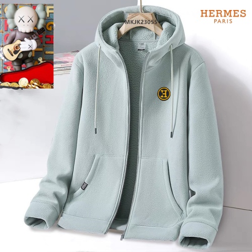 Wholesale Hermes Jackets Long Sleeved For Men #1263527 $64.00 USD, Wholesale Quality Replica Hermes Jackets