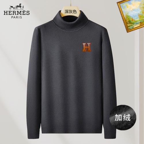 Wholesale Hermes Sweaters Long Sleeved For Men #1263648 $48.00 USD, Wholesale Quality Replica Hermes Sweaters