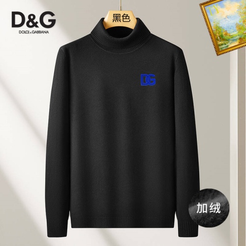 Wholesale Dolce &amp; Gabbana D&amp;G Sweaters Long Sleeved For Men #1263657 $48.00 USD, Wholesale Quality Replica Dolce &amp; Gabbana D&amp;G Sweaters