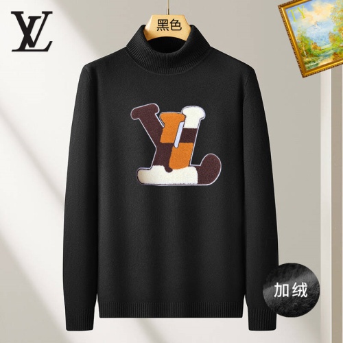 Wholesale Louis Vuitton LV Sweaters Long Sleeved For Men #1263677 $48.00 USD, Wholesale Quality Replica Louis Vuitton LV Sweaters