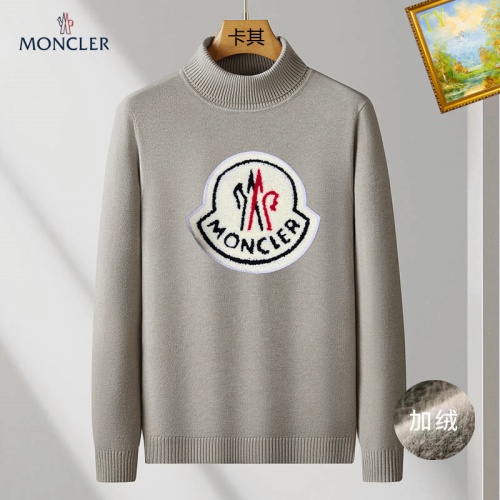 Wholesale Moncler Sweaters Long Sleeved For Men #1263683 $48.00 USD, Wholesale Quality Replica Moncler Sweaters