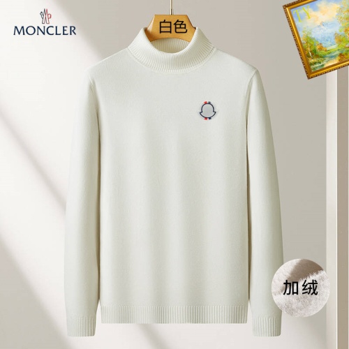 Wholesale Moncler Sweaters Long Sleeved For Men #1263694 $48.00 USD, Wholesale Quality Replica Moncler Sweaters