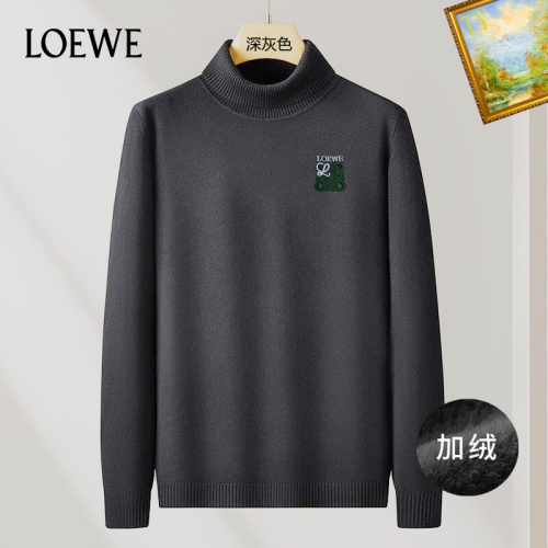 Wholesale LOEWE Sweaters Long Sleeved For Men #1263716 $48.00 USD, Wholesale Quality Replica LOEWE Sweaters