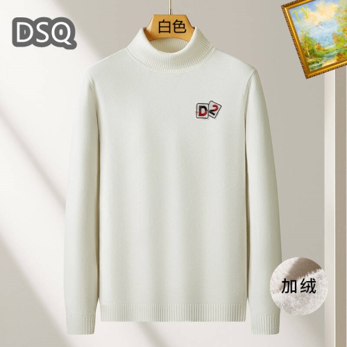 Wholesale Dsquared Sweaters Long Sleeved For Men #1263722 $48.00 USD, Wholesale Quality Replica Dsquared Sweaters