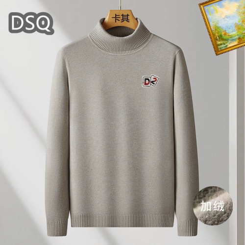 Wholesale Dsquared Sweaters Long Sleeved For Men #1263723 $48.00 USD, Wholesale Quality Replica Dsquared Sweaters