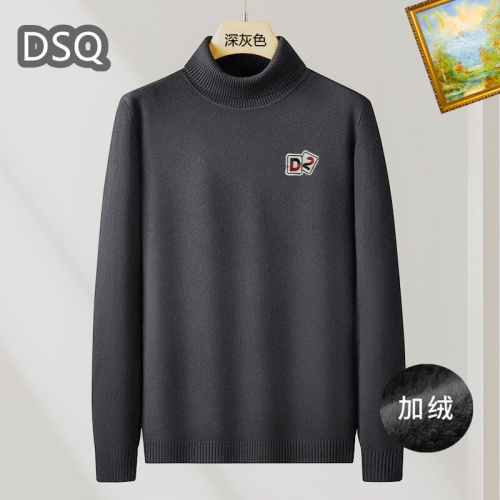 Wholesale Dsquared Sweaters Long Sleeved For Men #1263724 $48.00 USD, Wholesale Quality Replica Dsquared Sweaters